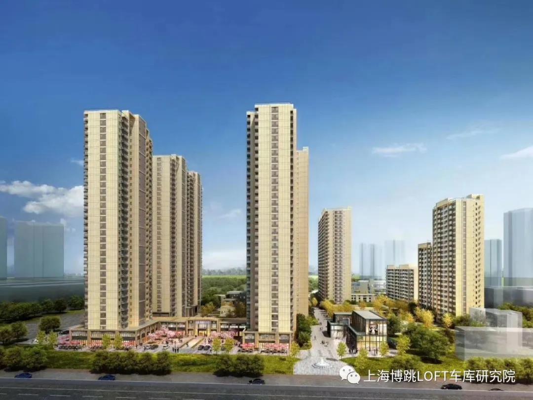 那曲采用了LOFT车库武汉当代集团春风十里项目现已结构封顶！